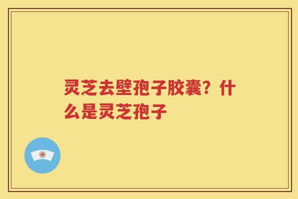 灵芝去壁孢子胶囊？什么是灵芝孢子