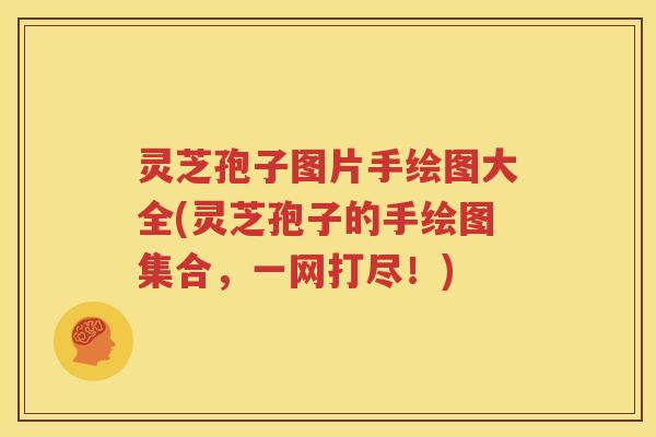 灵芝孢子图片手绘图大全(灵芝孢子的手绘图集合，一网打尽！)