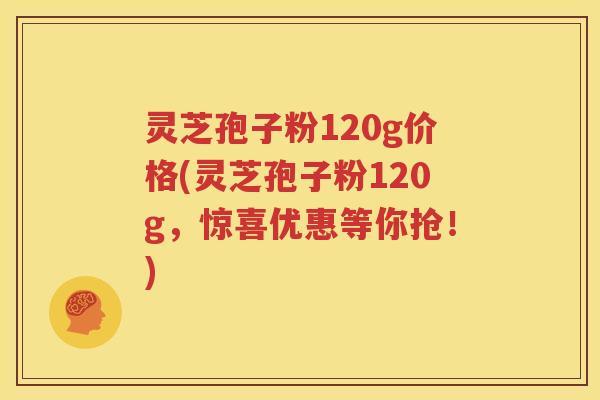 灵芝孢子粉120g价格(灵芝孢子粉120g，惊喜优惠等你抢！)