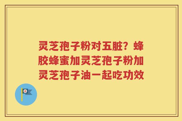 灵芝孢子粉对五脏？蜂胶蜂蜜加灵芝孢子粉加灵芝孢子油一起吃功效