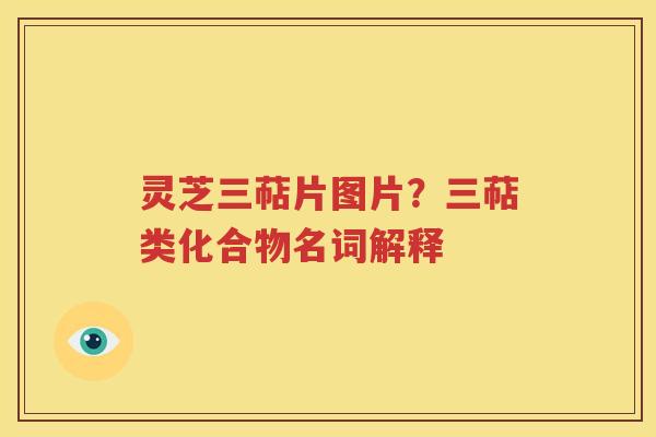 灵芝三萜片图片？三萜类化合物名词解释