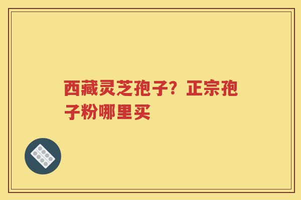 西藏灵芝孢子？正宗孢子粉哪里买