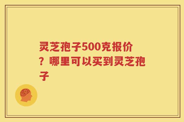 灵芝孢子500克报价？哪里可以买到灵芝孢子