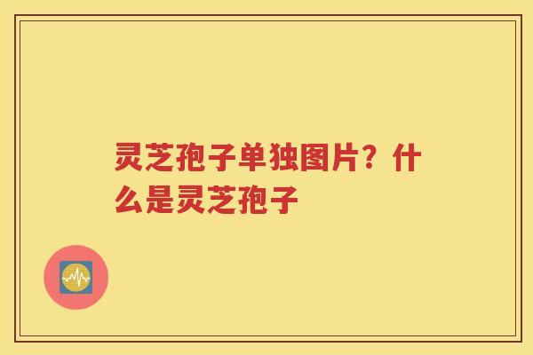 灵芝孢子单独图片？什么是灵芝孢子