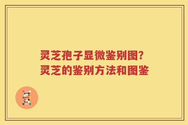 灵芝孢子显微鉴别图？灵芝的鉴别方法和图鉴