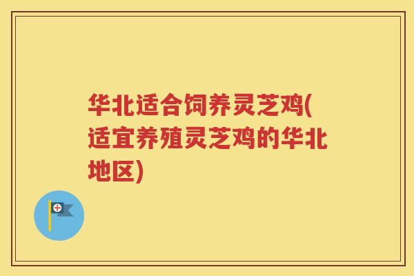 华北适合饲养灵芝鸡(适宜养殖灵芝鸡的华北地区)