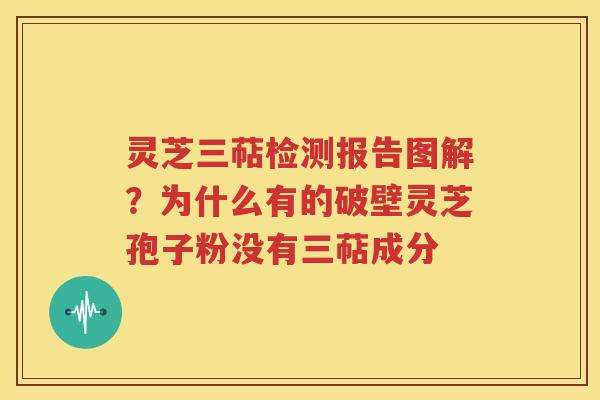 灵芝三萜检测报告图解？为什么有的破壁灵芝孢子粉没有三萜成分