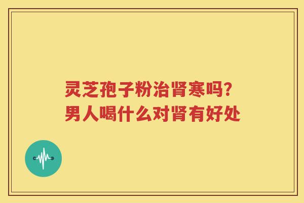 灵芝孢子粉治肾寒吗？男人喝什么对肾有好处
