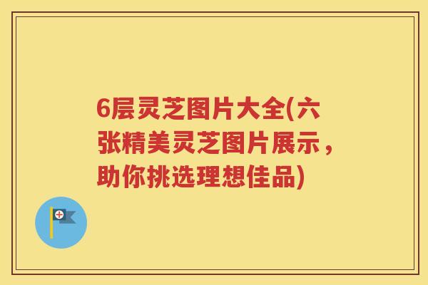 6层灵芝图片大全(六张精美灵芝图片展示，助你挑选理想佳品)