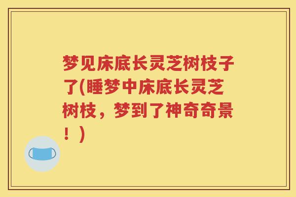 梦见床底长灵芝树枝子了(睡梦中床底长灵芝树枝，梦到了神奇奇景！)