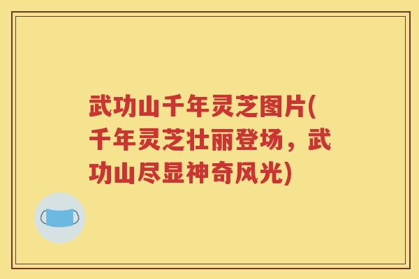 武功山千年灵芝图片(千年灵芝壮丽登场，武功山尽显神奇风光)