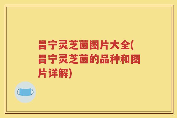 昌宁灵芝菌图片大全(昌宁灵芝菌的品种和图片详解)