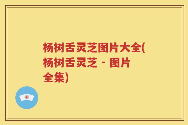 杨树舌灵芝图片大全(杨树舌灵芝 - 图片全集)