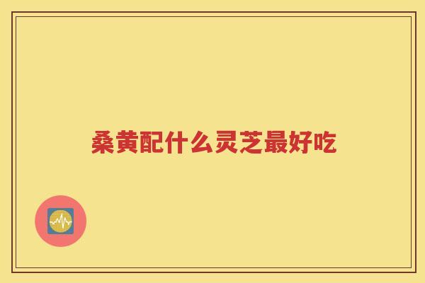 桑黄配什么灵芝最好吃
