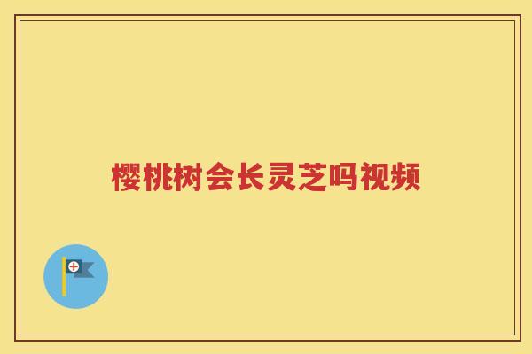 樱桃树会长灵芝吗视频