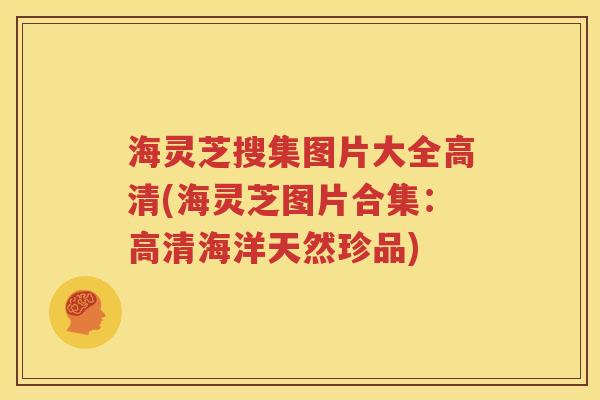 海灵芝搜集图片大全高清(海灵芝图片合集：高清海洋天然珍品)