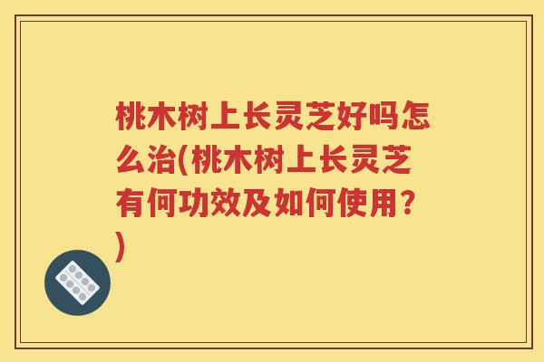 桃木树上长灵芝好吗怎么治(桃木树上长灵芝有何功效及如何使用？)