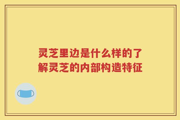 灵芝里边是什么样的了解灵芝的内部构造特征