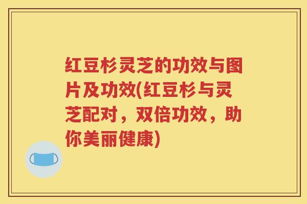红豆杉灵芝的功效与图片及功效(红豆杉与灵芝配对，双倍功效，助你美丽健康)