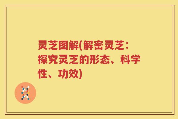 灵芝图解(解密灵芝：探究灵芝的形态、科学性、功效)