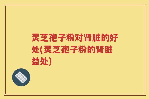 灵芝孢子粉对肾脏的好处(灵芝孢子粉的肾脏益处)