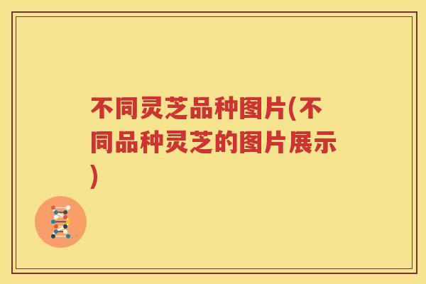 不同灵芝品种图片(不同品种灵芝的图片展示)