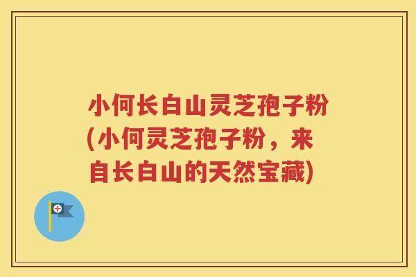 小何长白山灵芝孢子粉(小何灵芝孢子粉，来自长白山的天然宝藏)