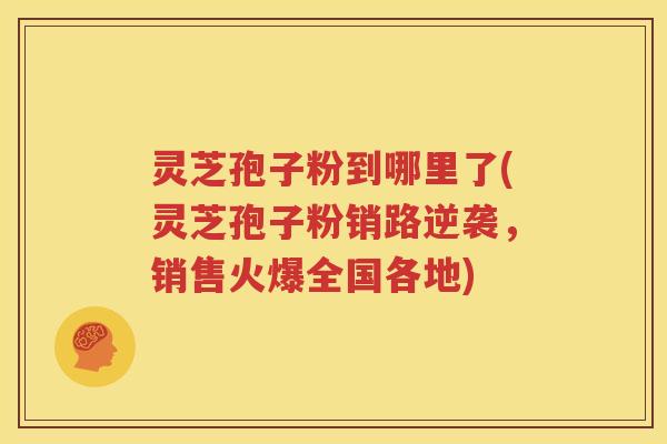 灵芝孢子粉到哪里了(灵芝孢子粉销路逆袭，销售火爆全国各地)