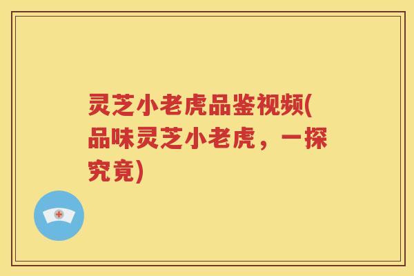 灵芝小老虎品鉴视频(品味灵芝小老虎，一探究竟)