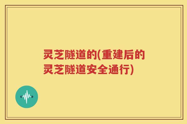 灵芝隧道的(重建后的灵芝隧道安全通行)