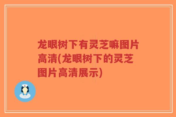 龙眼树下有灵芝嘛图片高清(龙眼树下的灵芝图片高清展示)